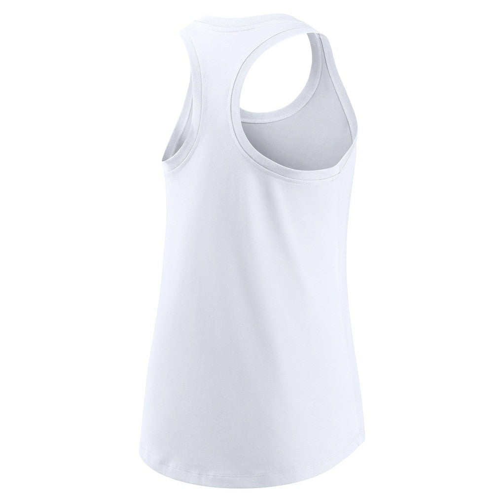 Atlanta Falcons Women's Tri-Blend Scoop Neck Racerback Tank Top White