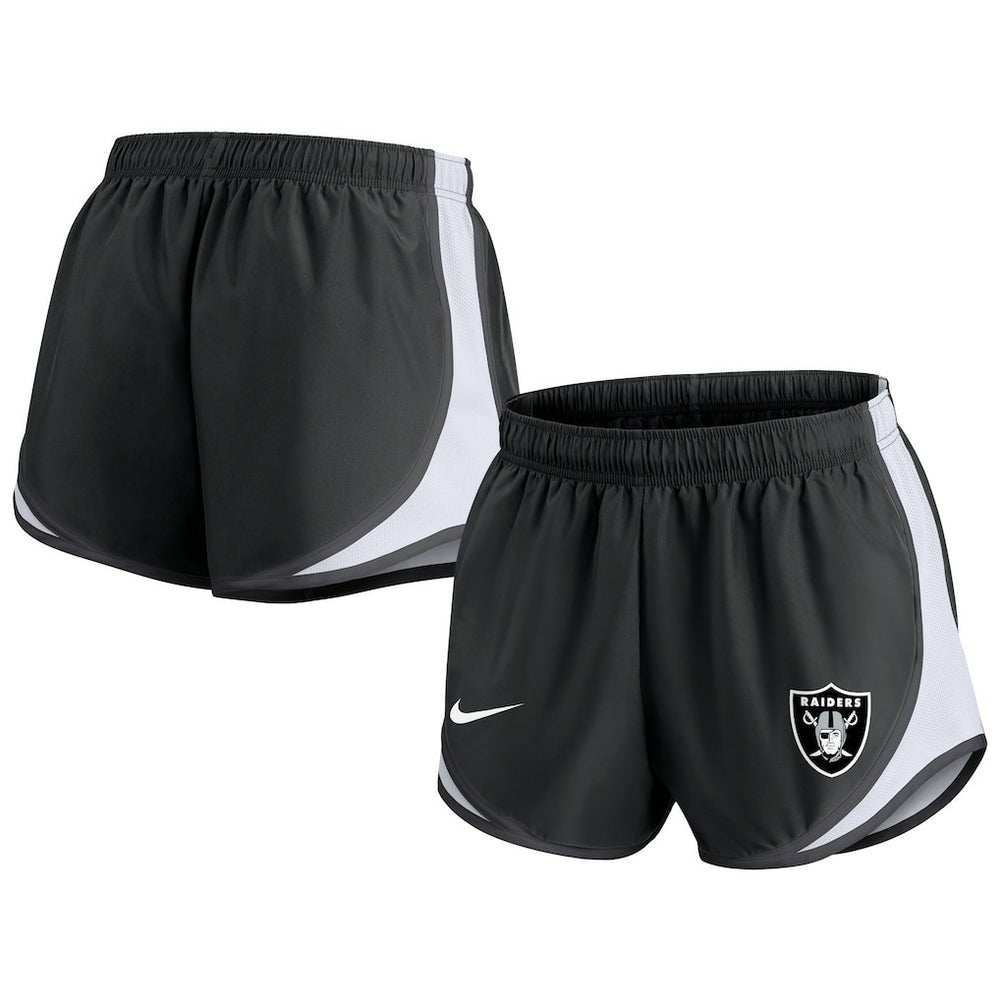 Las Vegas Raiders Women's Performance Tempo Shorts Black