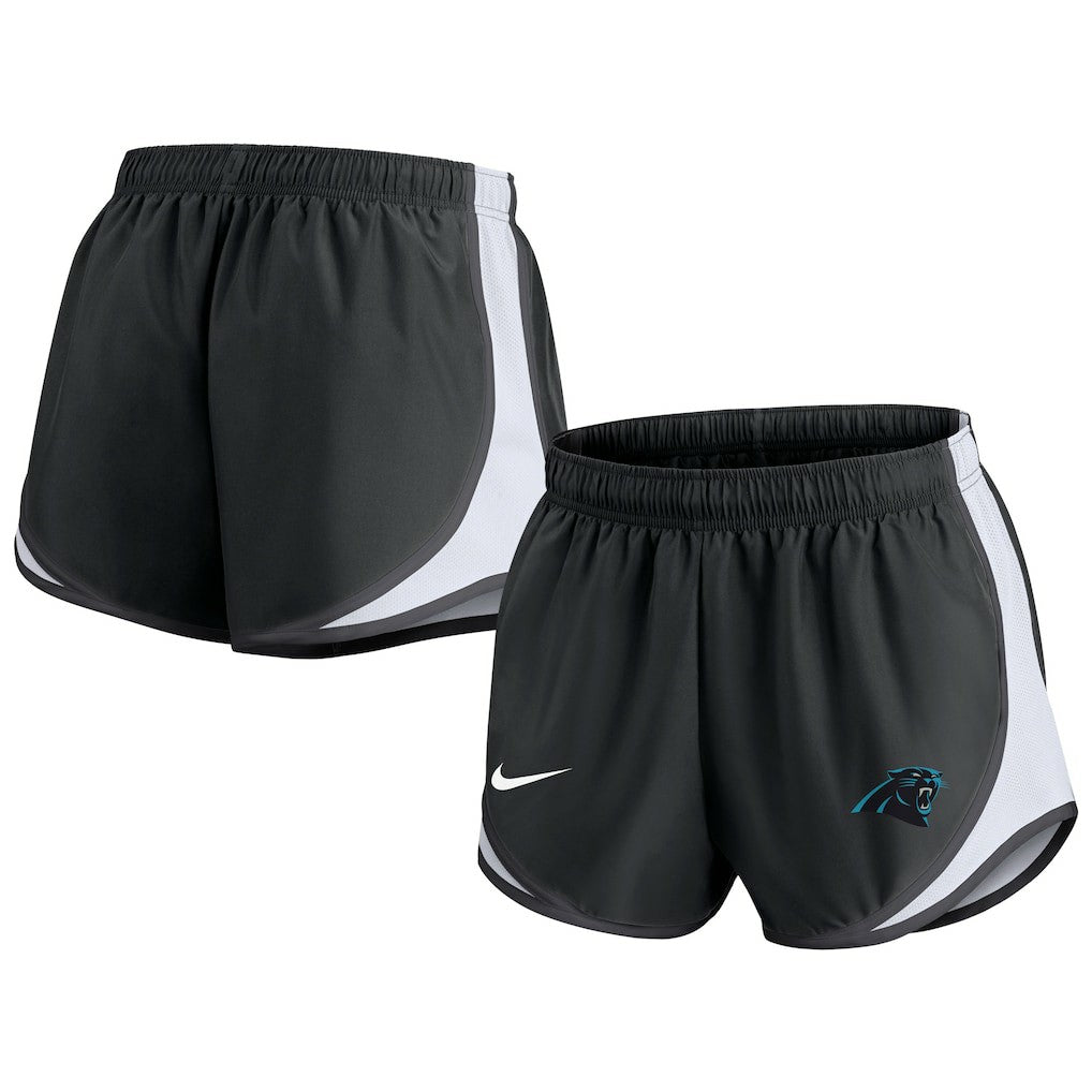 Carolina Panthers Women's Performance Tempo Shorts Black
