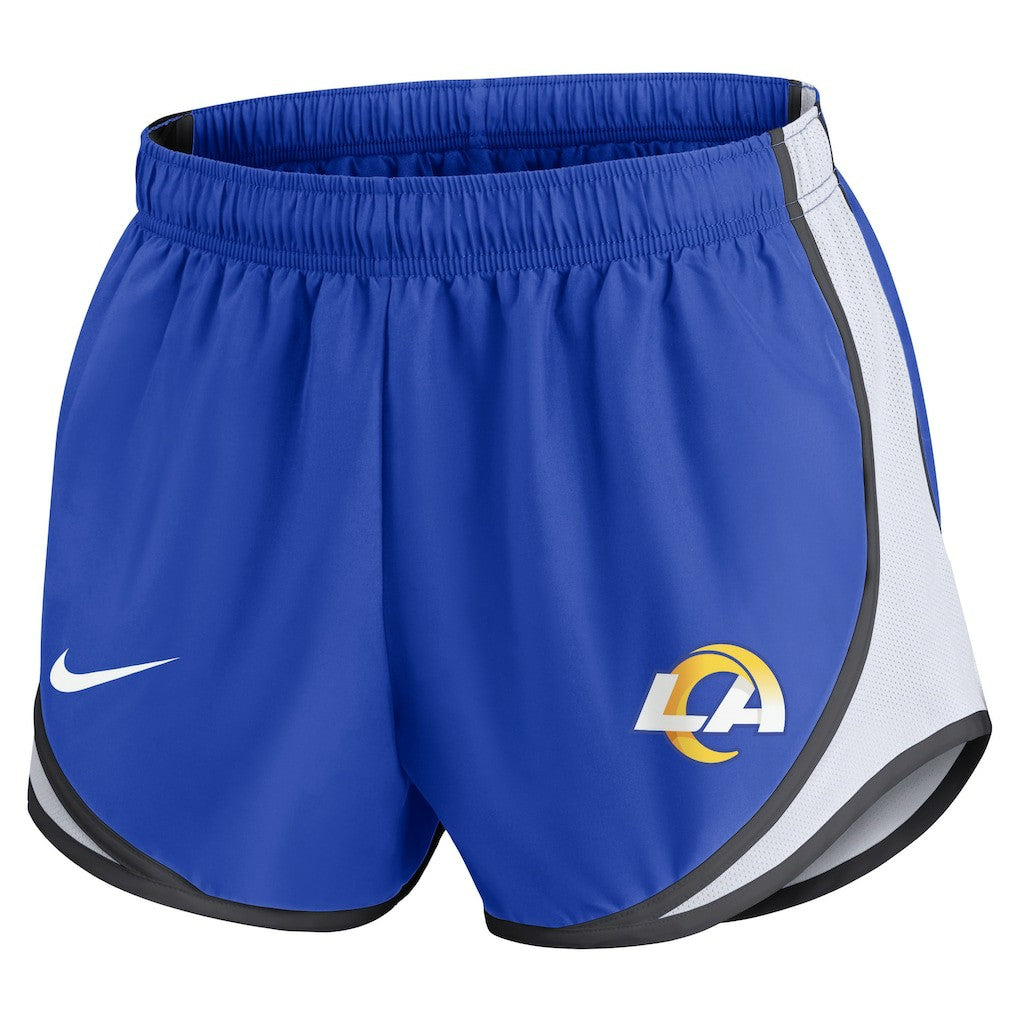 Los Angeles Rams Women's Performance Tempo Shorts Royal