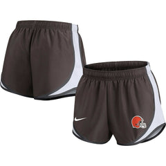 Cleveland Browns Women's Performance Tempo Shorts Brown