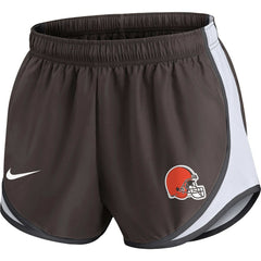 Cleveland Browns Women's Performance Tempo Shorts Brown