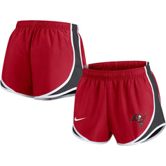 Tampa Bay Buccaneers Women's Performance Tempo Shorts Red