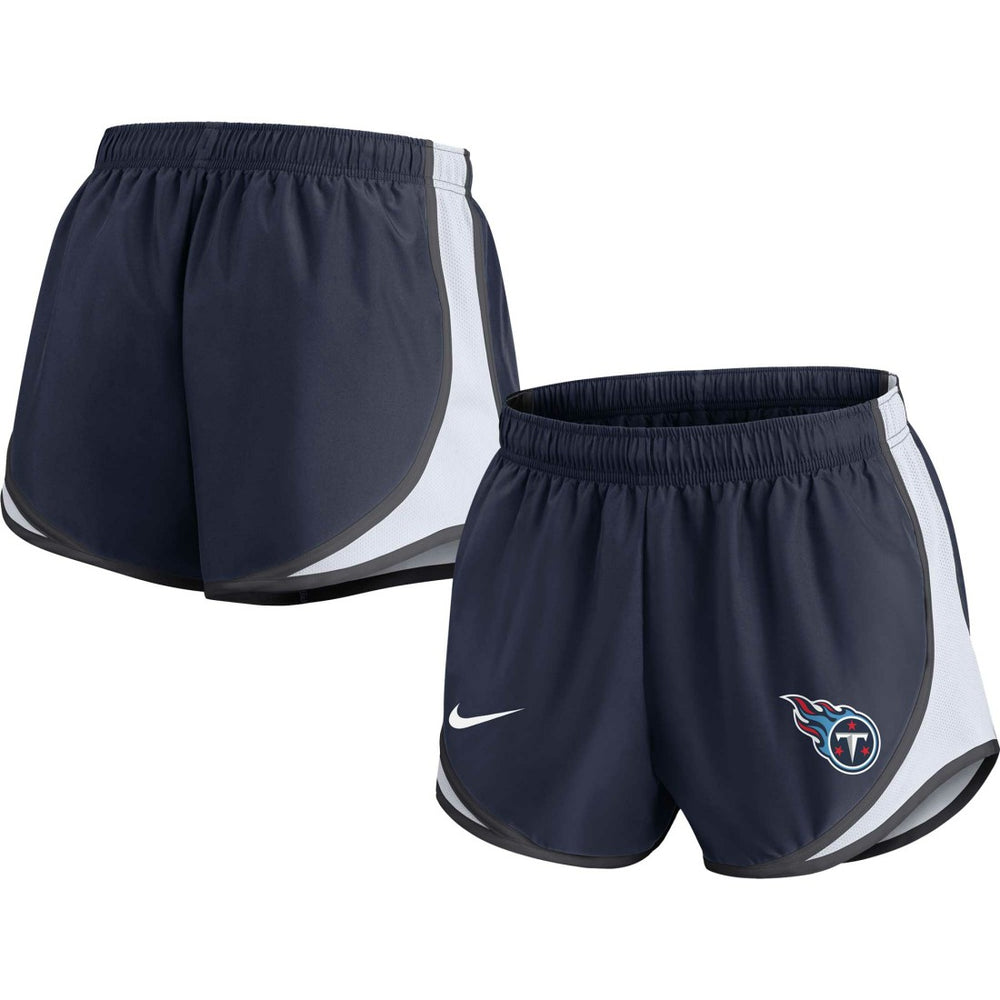 Tennessee Titans Women's Performance Tempo Shorts Navy