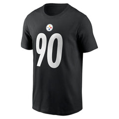 T.J. Watt Pittsburgh Steelers Player Name & Number T-Shirt Black