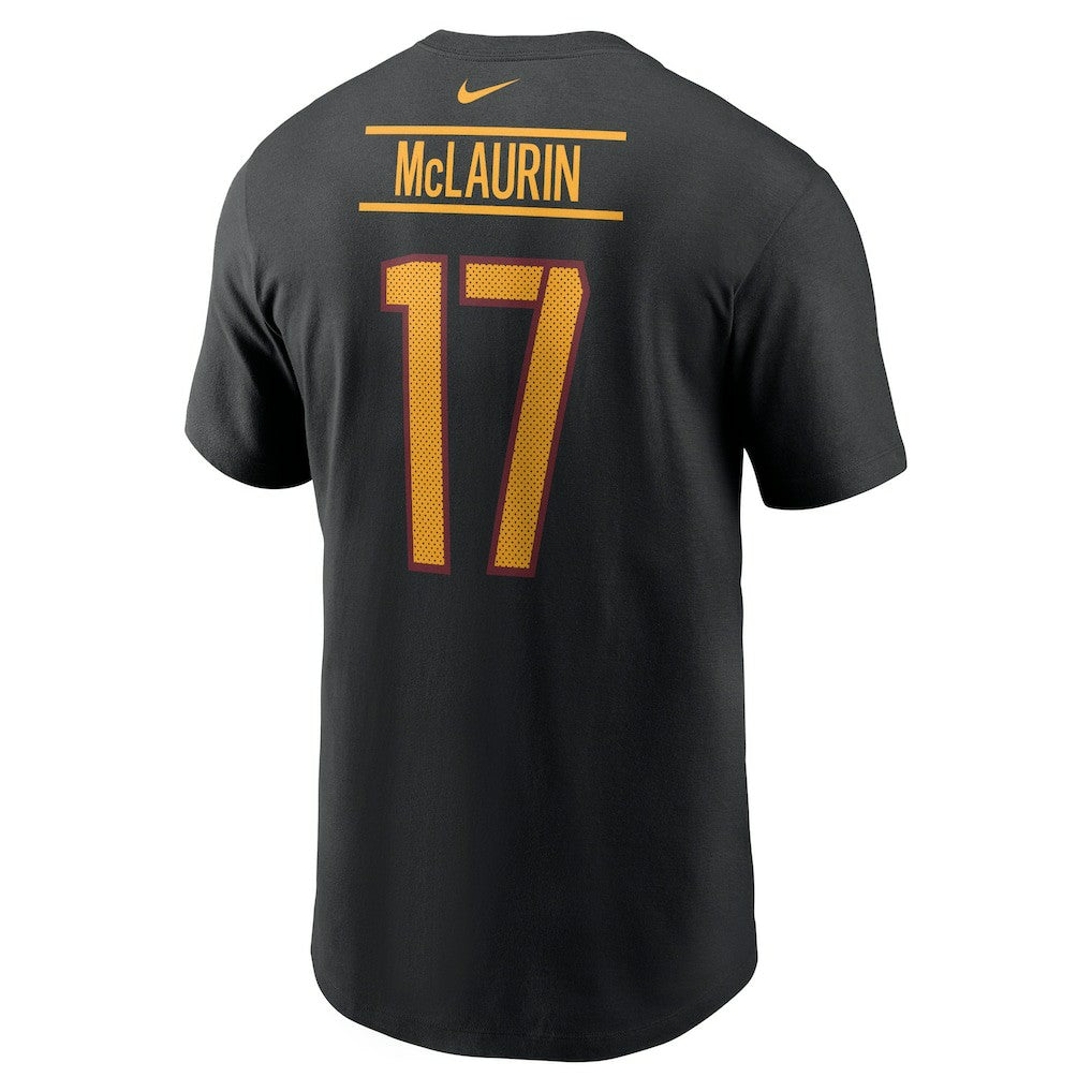 Terry McLaurin Washington Commanders Player Name & Number T-Shirt Black