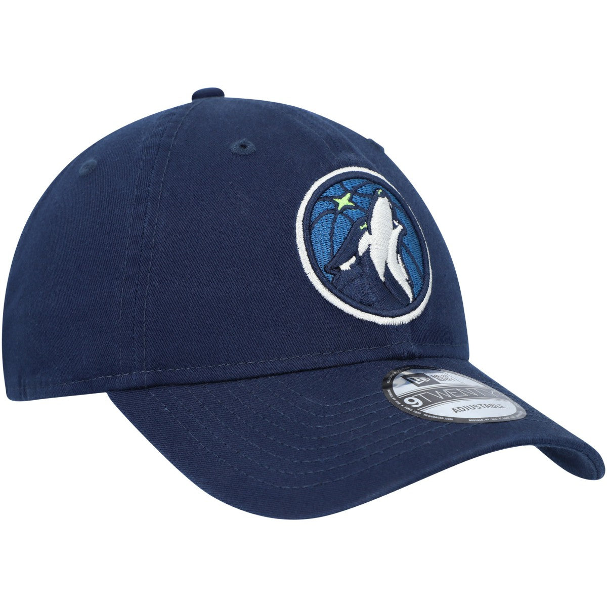 Minnesota Timberwolves Team 2.0 9TWENTY Adjustable Hat Navy