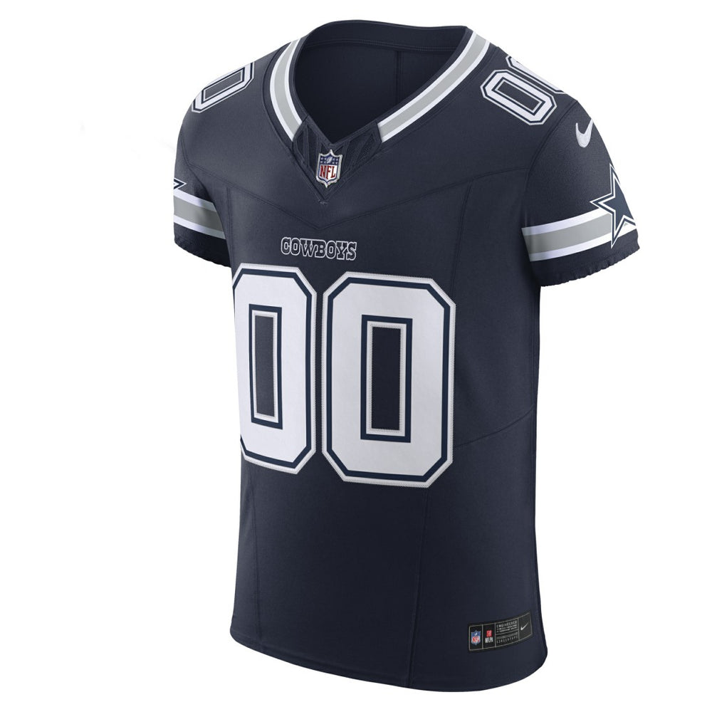 Dallas Cowboys Vapor F.U.S.E. Elite Custom Jersey Navy