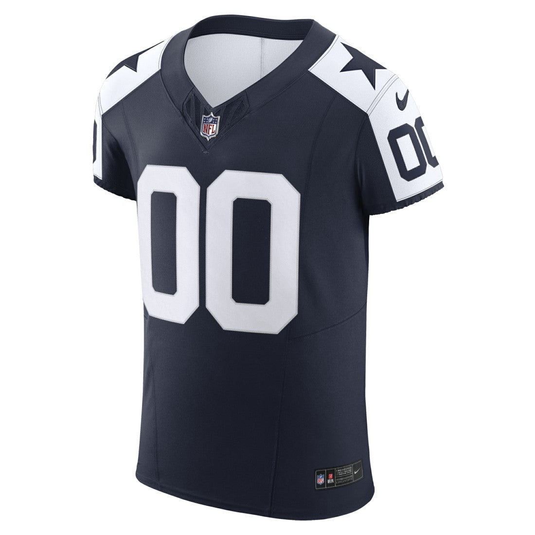Dallas Cowboys Vapor F.U.S.E. Elite Custom Jersey Navy
