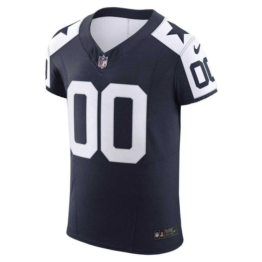 Dallas Cowboys Vapor F.U.S.E. Elite Custom Jersey Navy