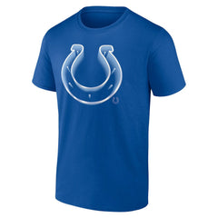 Indianapolis Colts Chrome Dimension T-Shirt Royal