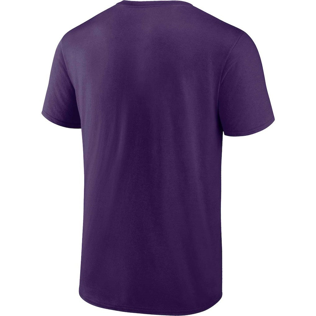 Baltimore Ravens Chrome Dimension T-Shirt Purple