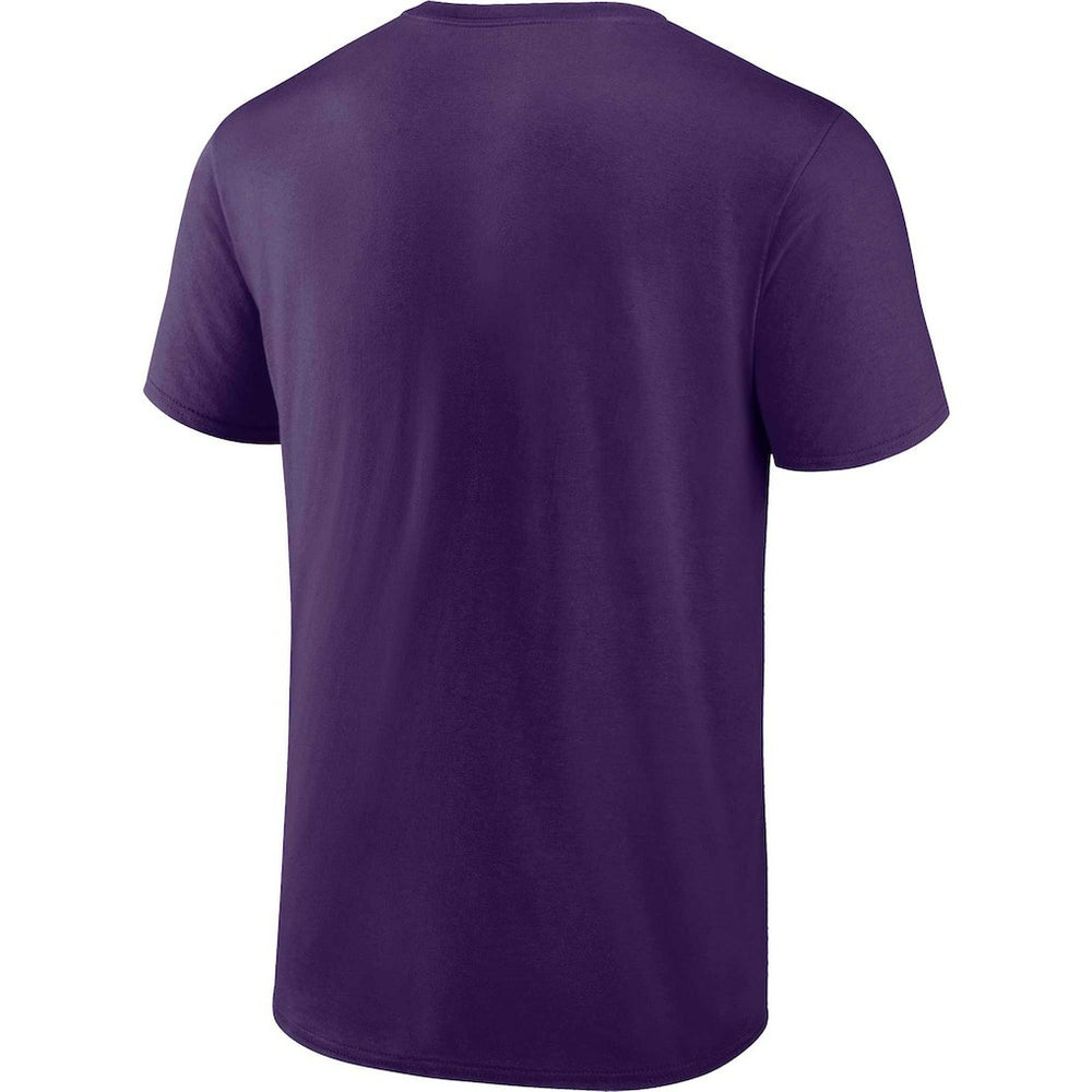 Baltimore Ravens Chrome Dimension T-Shirt Purple