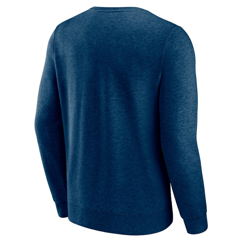 NHL Seattle Kraken Fanatics Classic Arch Pullover Sweatshirt - Navy