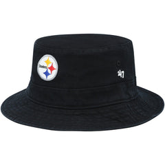 Pittsburgh Steelers '47 Primary Bucket Hat Black