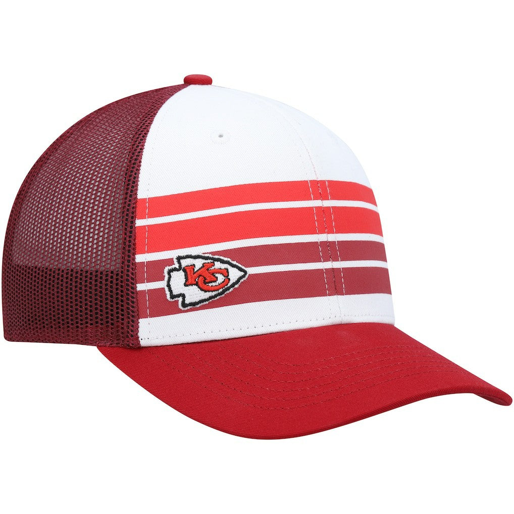 Kansas City Chiefs '47 Youth Cove Trucker Snapback Hat White/Red
