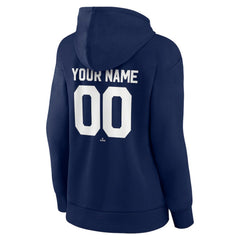 New York Yankees Women's Personalized Cooperstown Collection Winning Streak Pullover Hoodie - Navy Hoodies