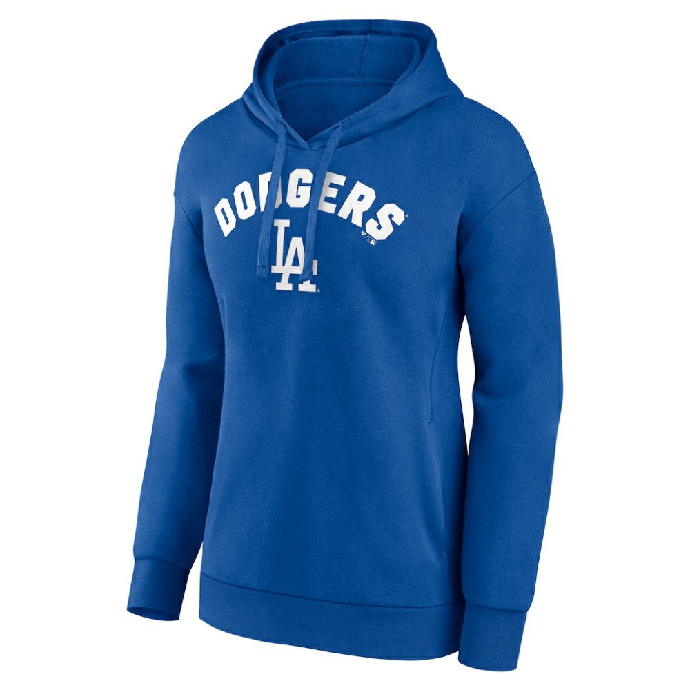 Los Angeles Dodgers Women's Personalized Team Winning Streak Pullover Hoodie - Royal Hoodies