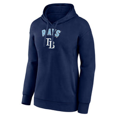 Tampa Bay Rays Women's Personalized Team Winning Streak Pullover Hoodie - Navy Hoodies