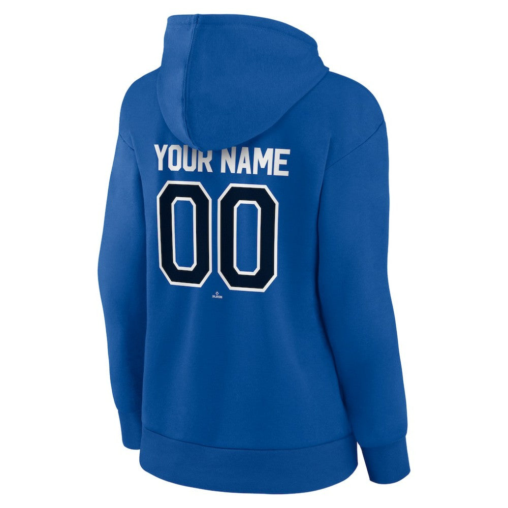 Toronto Blue Jays Women's Personalized Team Winning Streak Pullover Hoodie - Royal Hoodies