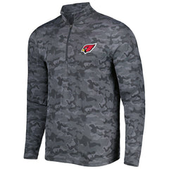 Arizona Cardinals Antigua Brigade Quarter-Zip Sweatshirt Black