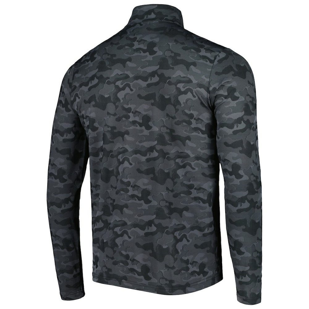 Atlanta Falcons Antigua Brigade Quarter-Zip Sweatshirt Black