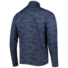 Chicago Bears Antigua Brigade Quarter-Zip Sweatshirt Navy