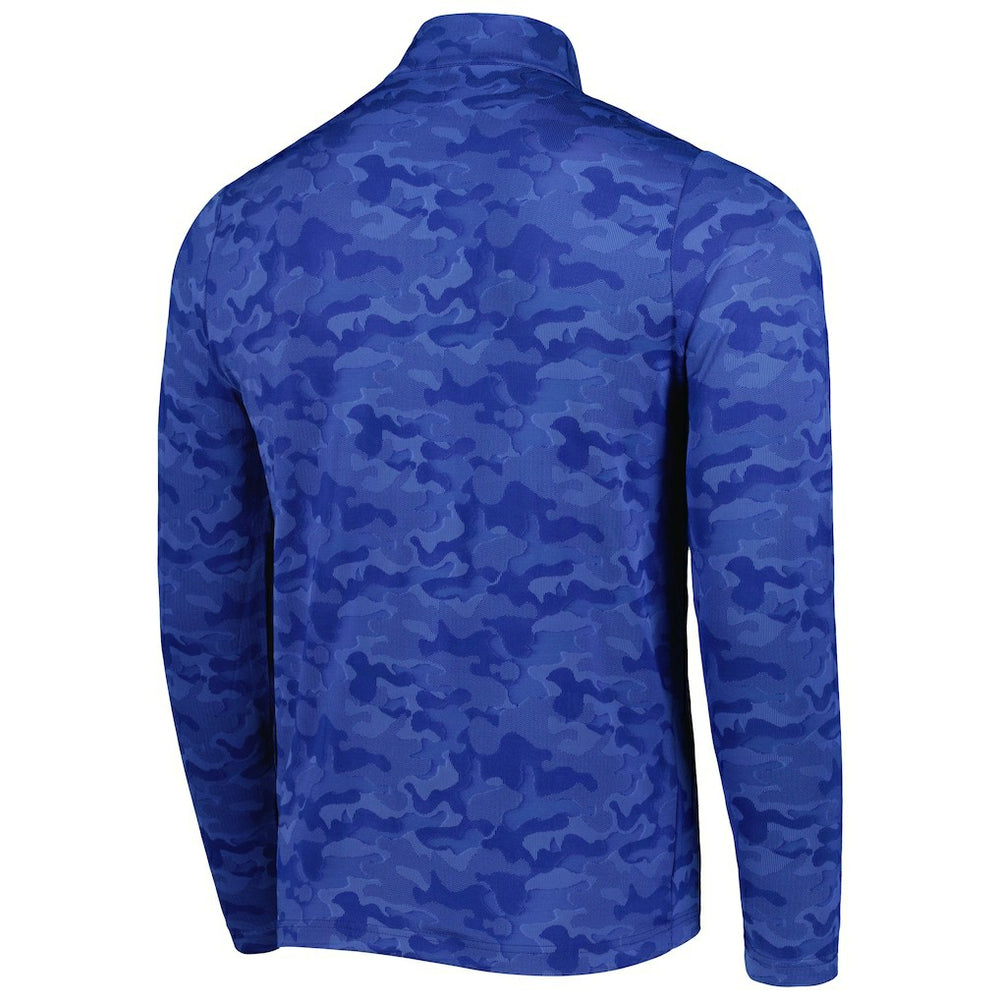 Indianapolis Colts Antigua Brigade Quarter-Zip Sweatshirt Royal