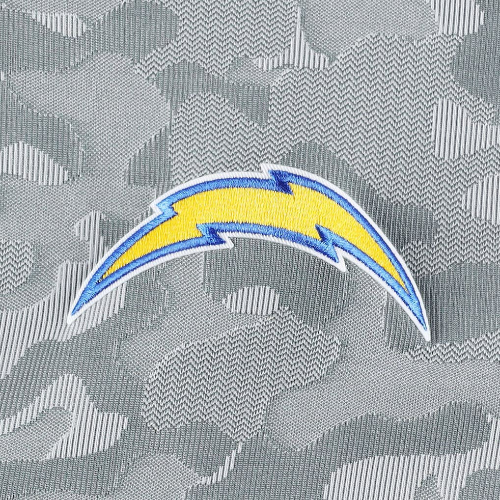 Los Angeles Chargers Antigua Brigade Quarter-Zip Sweatshirt Gray