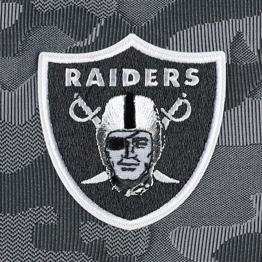 Las Vegas Raiders Antigua Brigade Quarter-Zip Sweatshirt Black