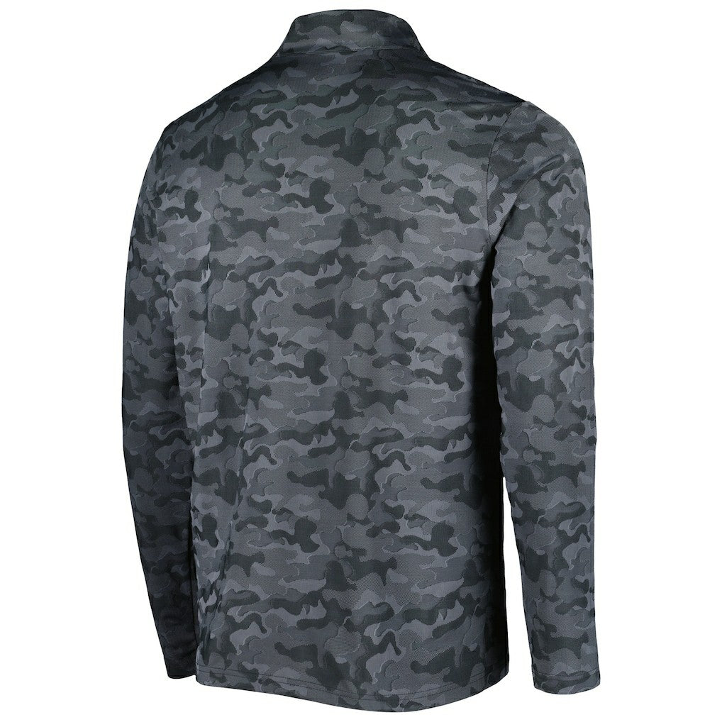 Pittsburgh Steelers Antigua Brigade Quarter-Zip Sweatshirt Black