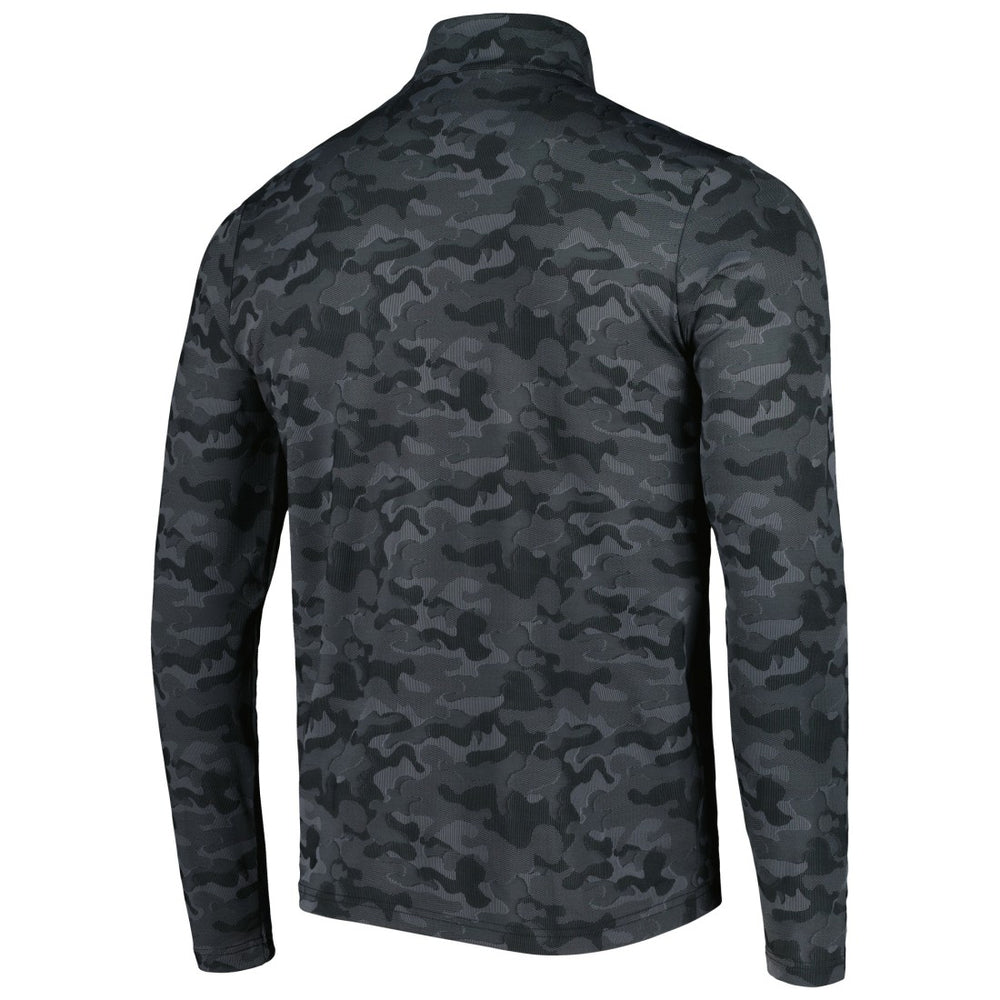 Tampa Bay Buccaneers Antigua Brigade Quarter-Zip Sweatshirt Black