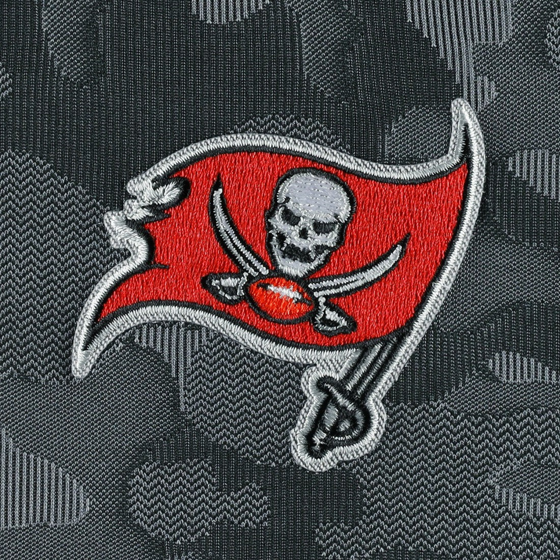 Tampa Bay Buccaneers Antigua Brigade Quarter-Zip Sweatshirt Black