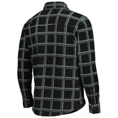 Las Vegas Raiders Antigua Industry Flannel Button-Up Shirt Jacket Black