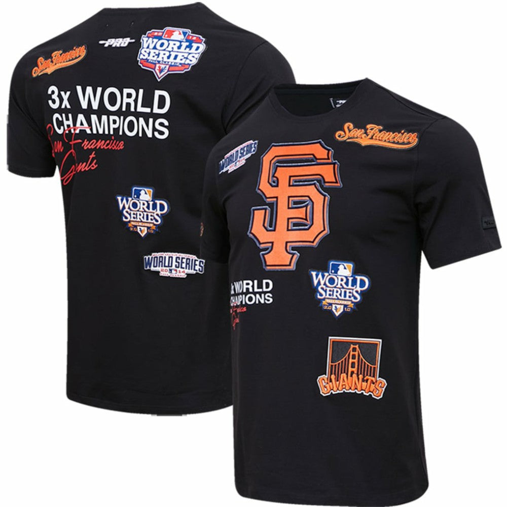 San Francisco Giants Pro Standard Championship T-Shirt - Black T-shirts