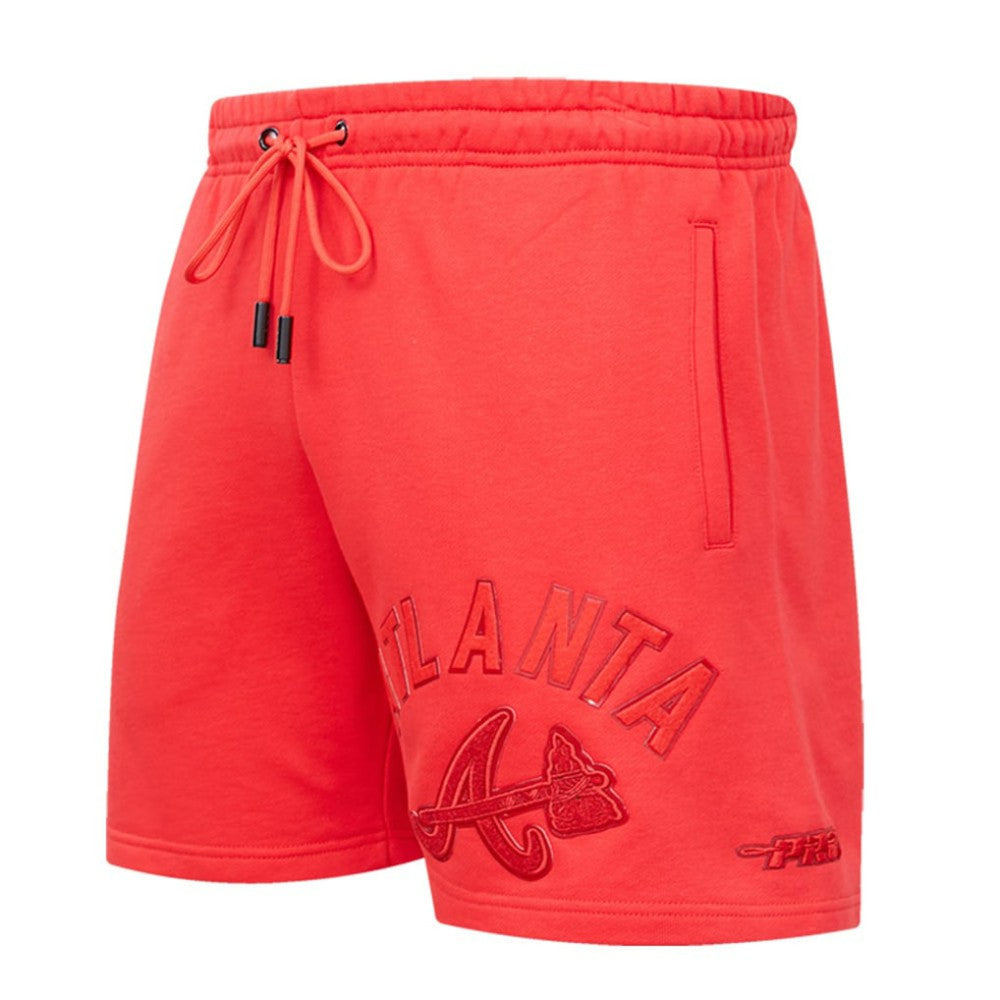 Atlanta Braves Pro Standard Triple Red Classic Shorts Shorts