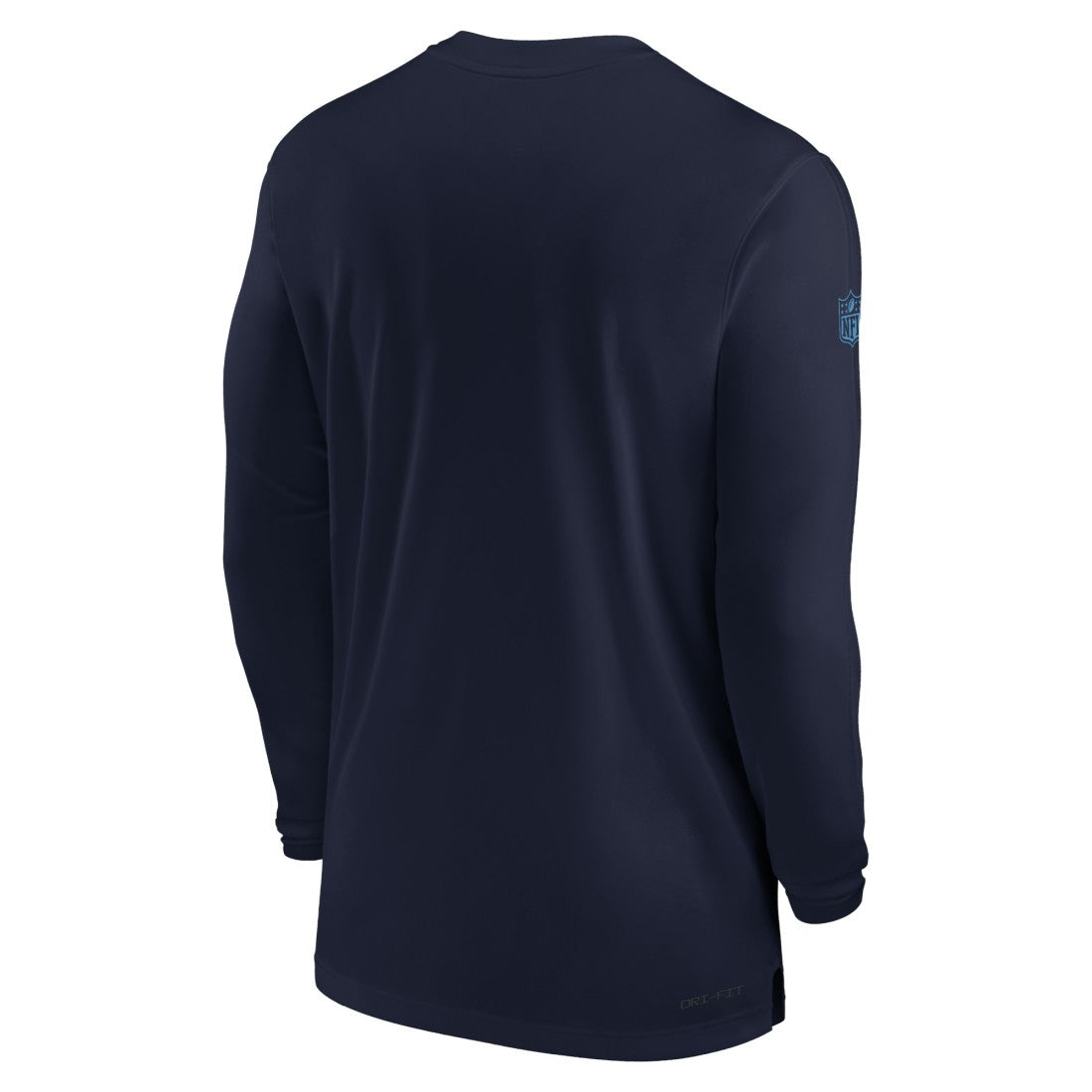 Tennessee Titans Sideline Coach Performance Long Sleeve T-Shirt Navy