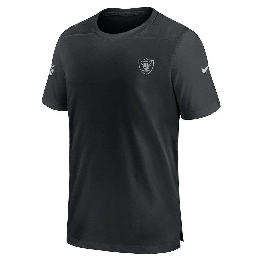 Las Vegas Raiders Sideline Coach Performance T-Shirt Black