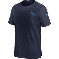 Tennessee Titans Sideline Coach Performance T-Shirt Navy