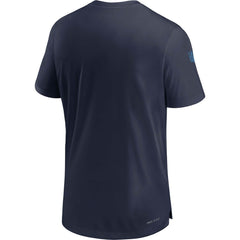 Tennessee Titans Sideline Coach Performance T-Shirt Navy
