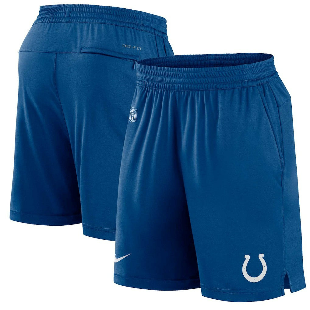 Indianapolis Colts Sideline Performance Shorts Royal