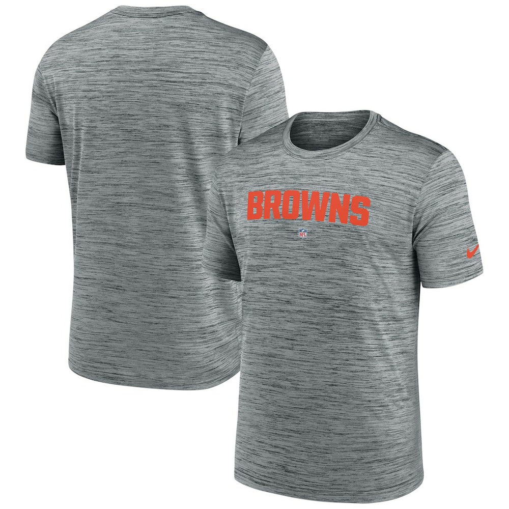 Cleveland Browns Velocity Performance T-Shirt Gray
