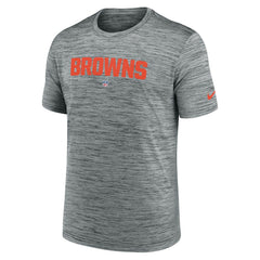 Cleveland Browns Velocity Performance T-Shirt Gray