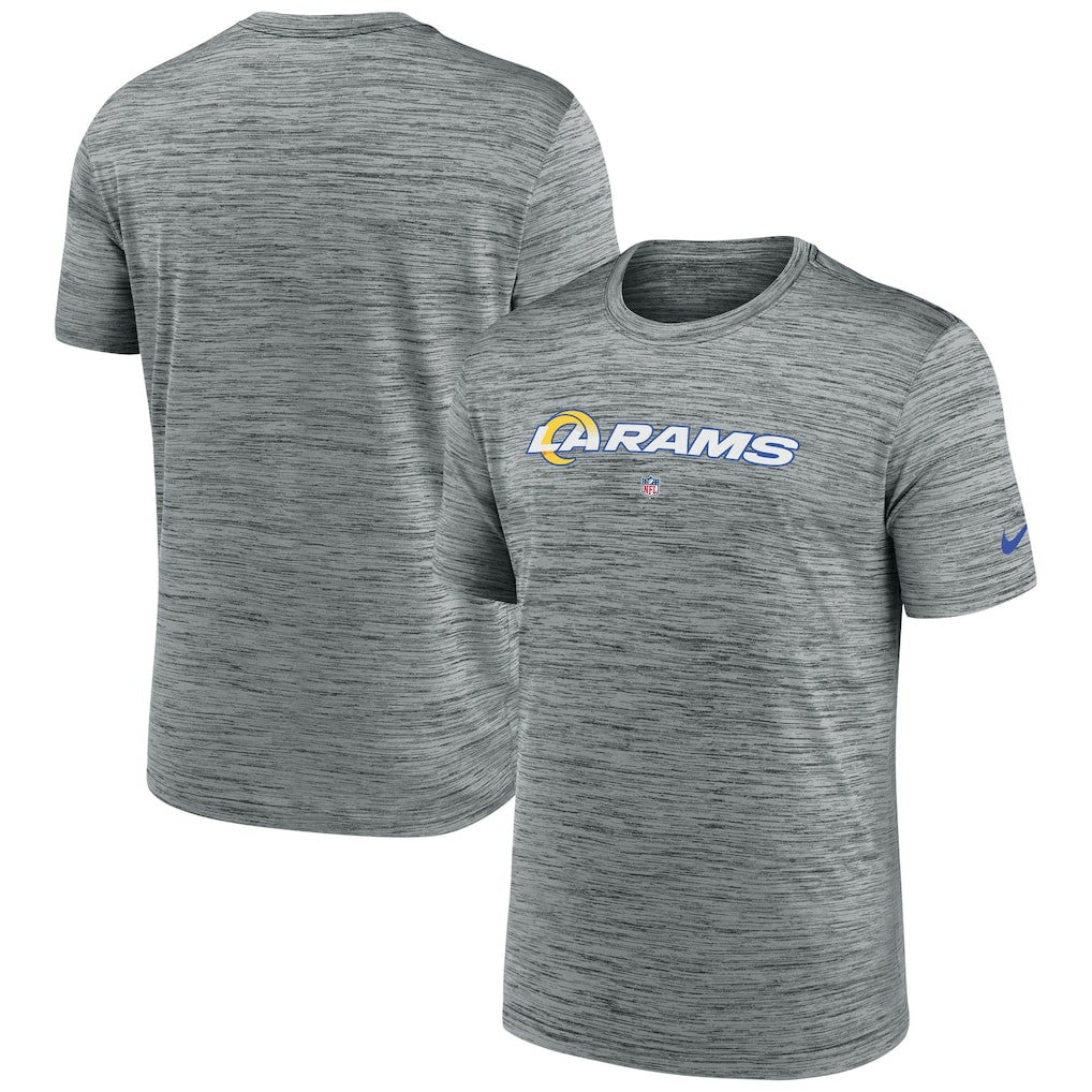 Los Angeles Rams Velocity Performance T-Shirt Gray