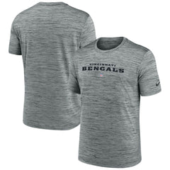 Cincinnati Bengals Velocity Performance T-Shirt Gray