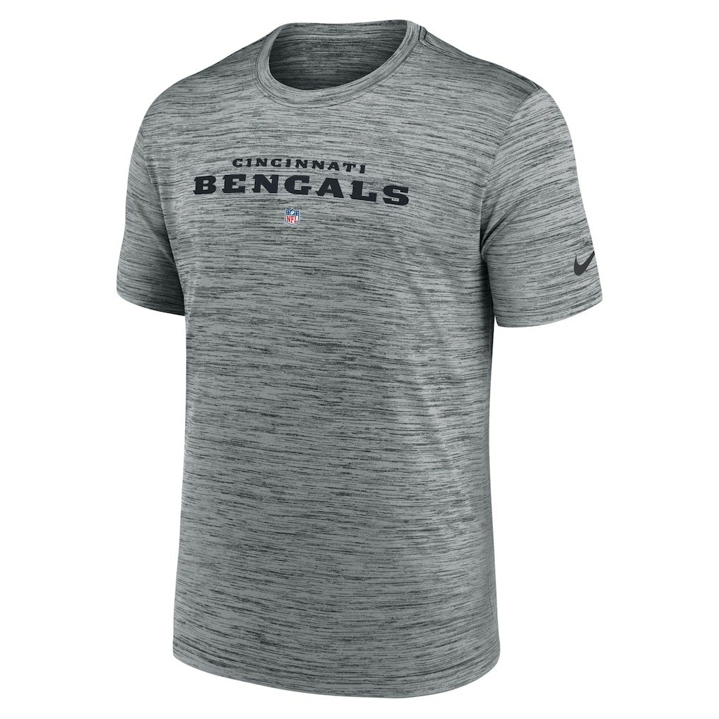 Cincinnati Bengals Velocity Performance T-Shirt Gray