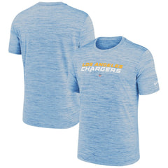 Los Angeles Chargers Velocity Performance T-Shirt Powder Blue