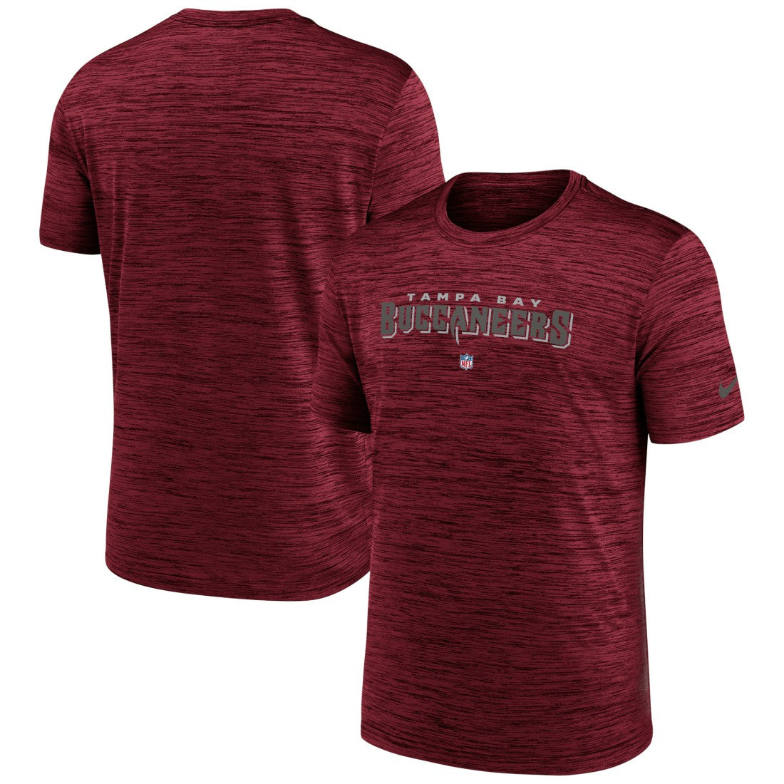 Tampa Bay Buccaneers Velocity Performance T-Shirt Red