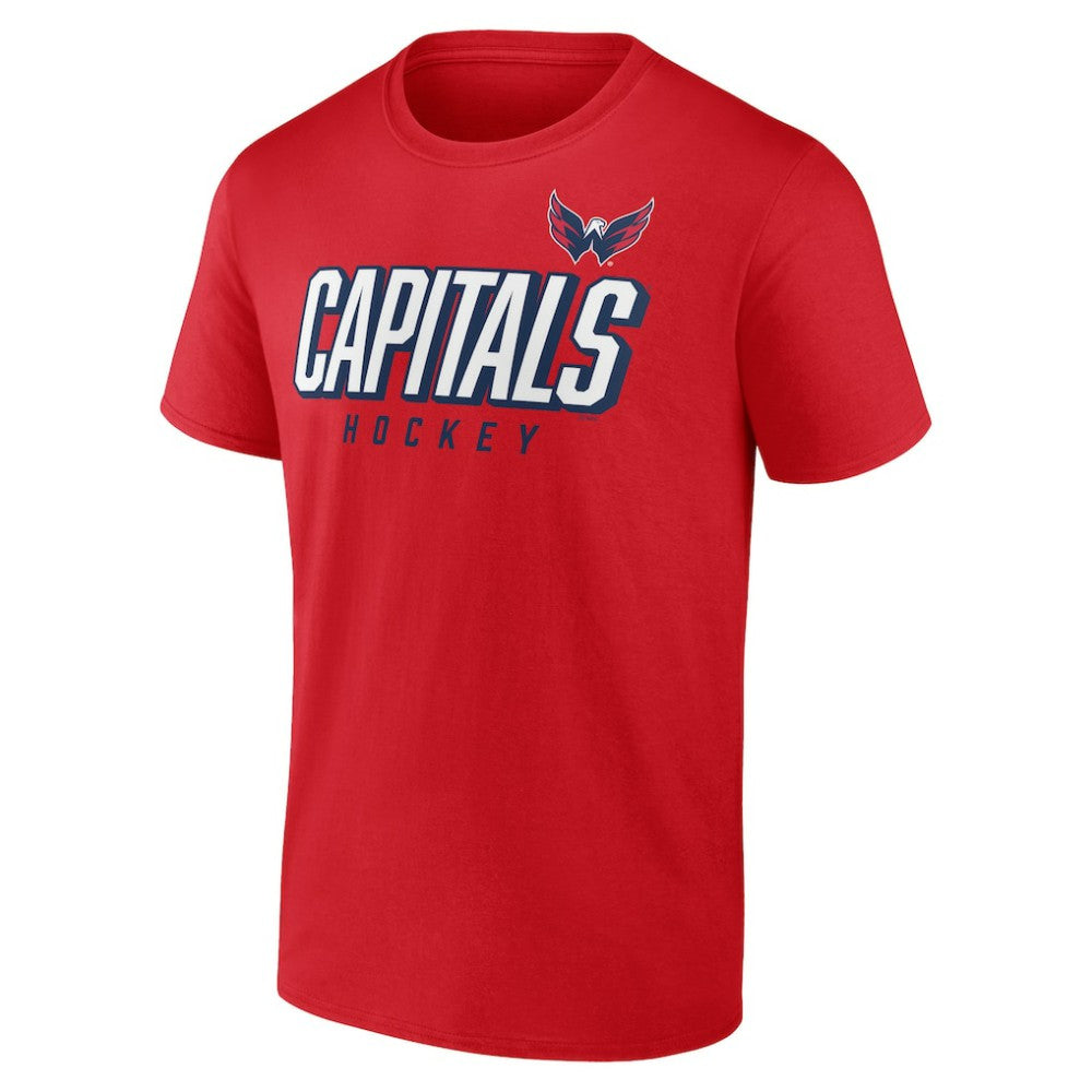 NHL Washington Capitals Fanatics Wordmark Two-Pack T-Shirt Set - Red