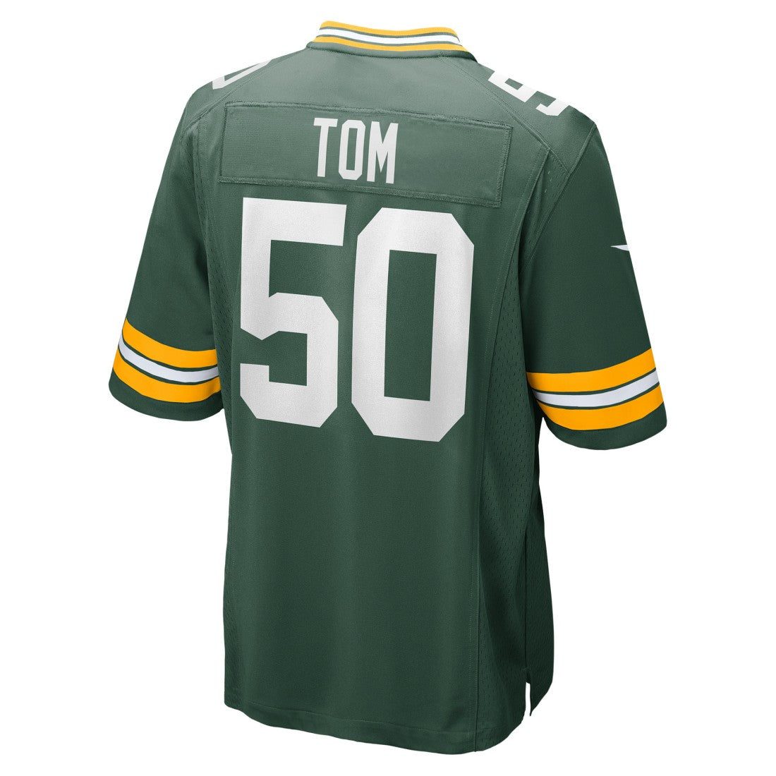 Zach Tom Green Bay Packers Game Player Jersey Green